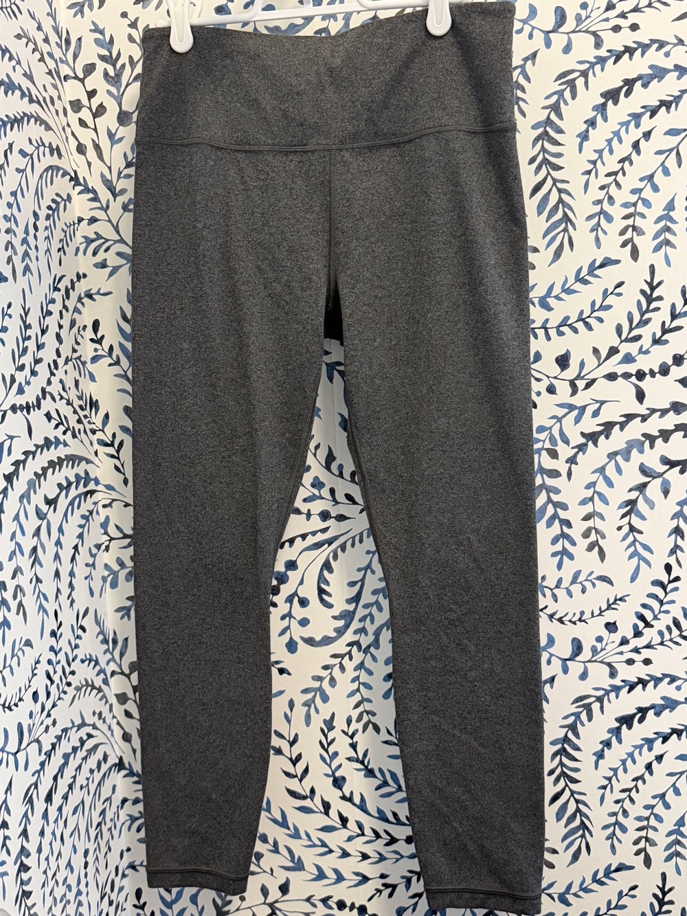 Athleta elation 7/8 leggings - black heather (gray)